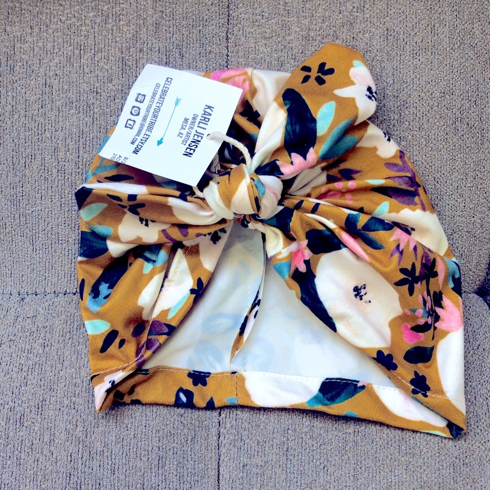 Boutique baby knot turban head wrap